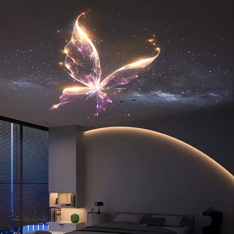 LED USB Projector Light 3/6pcs Projection Patterns- Adjustable Whale Butterfly Jellyfish Starfish Night Light Festival Gift
