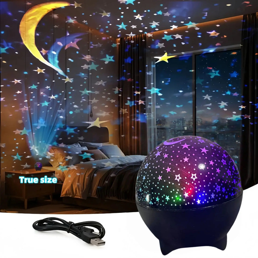 Galaxy Star Projector Night Light ⭐