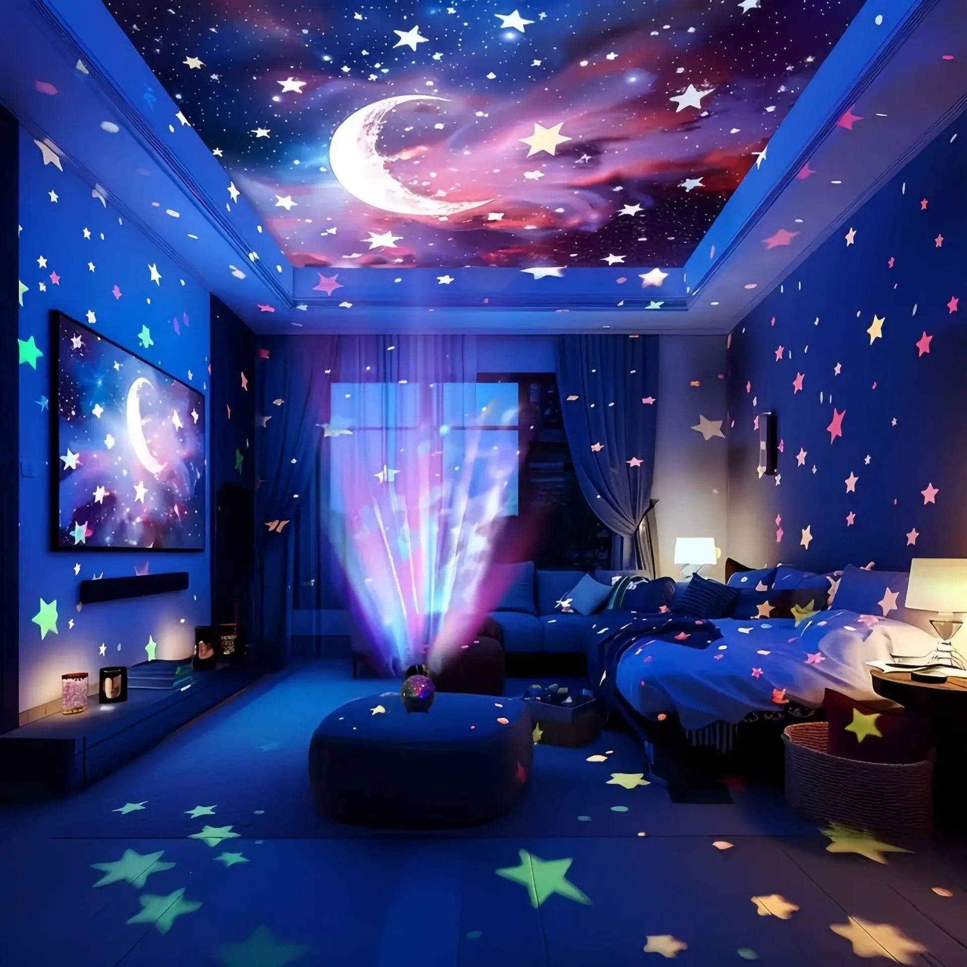 Galaxy Star Projector Night Light ⭐