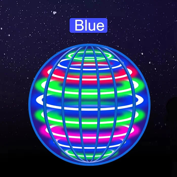 1F-Flying Ball, Automatic Spinning Ball LED Dazzling Lights, Floating Magic, Fan UFO Flying Machine, Toy Gift, Game, Sports Ball