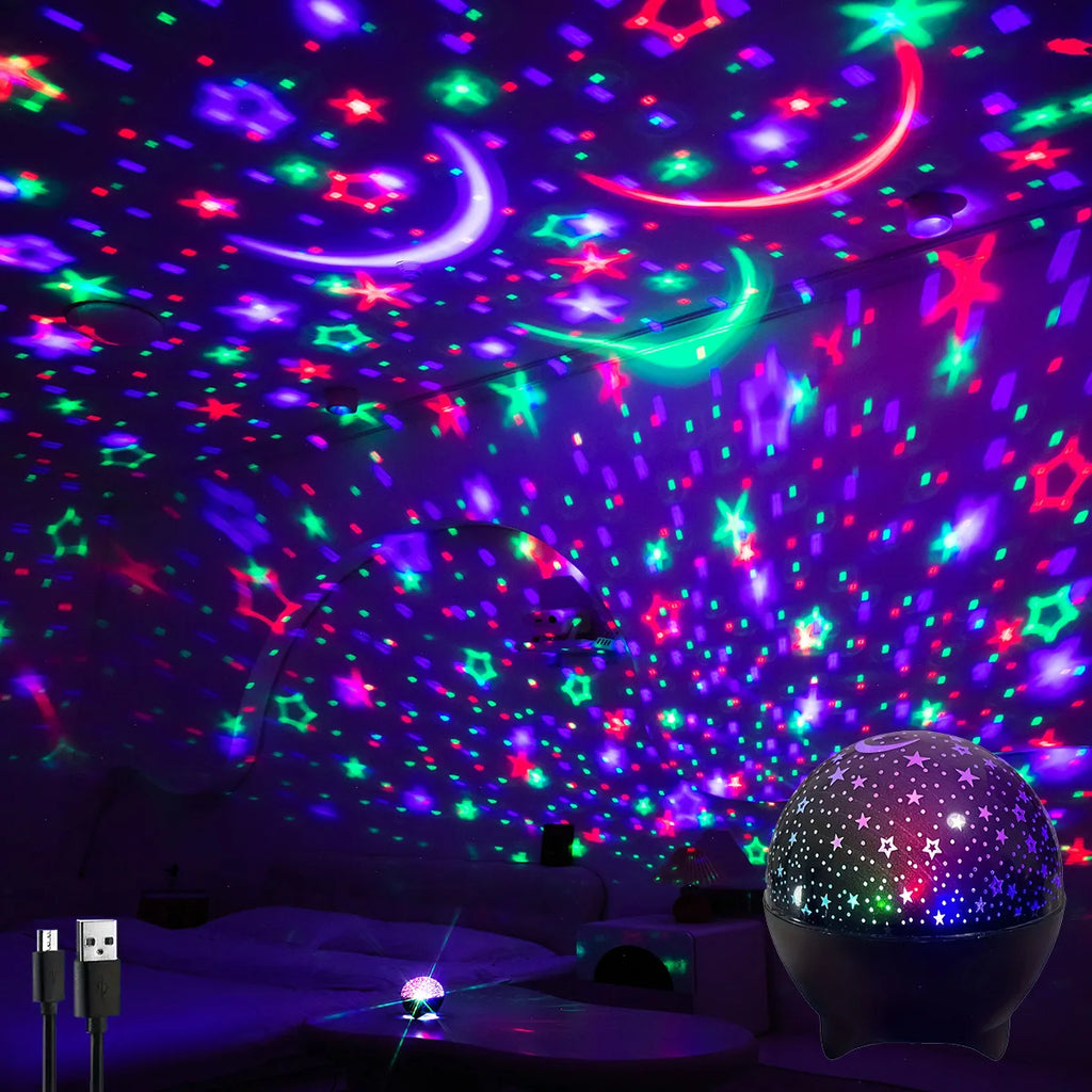 Galaxy Star Projector Night Light ⭐